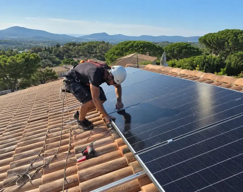 Installateur panneaux solaires Adissan — pose photovoltaïque sur toiture